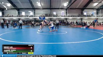 157 lbs Champ. Round 1 - Brody Lee, Wisconsin-Platteville vs Gabriel Smith, Cornell College
