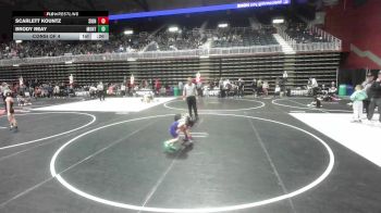 40 lbs Consi Of 4 - Scarlett Kountz, Sidney WC vs Brody Reay, Montana Disciples
