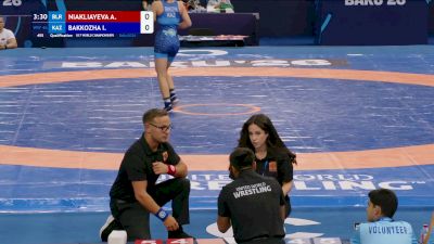 46 kg Qualif. - Anastasiya Niakliayeva, Belarus vs Inzhu Bakkozha, Kazakhstan