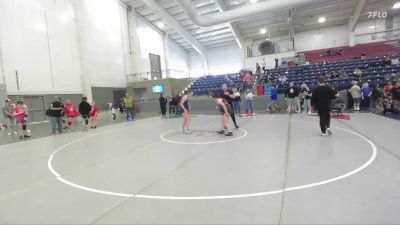 139-145 lbs 1st Place Match - Hallie Myers, Sanderson Wrestling Academy vs London McEntire, Charger Wrestling Club