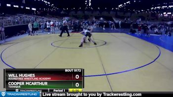 85 lbs Cons. Semi - Will Hughes, Roundtree Wrestling Academy vs Cooper Mcarthur, Teknique