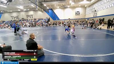 48 lbs 1st Place Match - River Lowe, Aviators Wrestling Club vs Nixxon J Sanchez, Box Elder Stingers