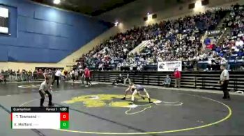 3 lbs Quarterfinal - Theo Townsend, Brentsville District vs Evan Mefford, Christiansburg