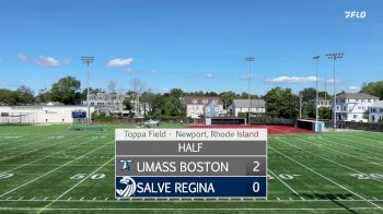 Replay: UMass-Boston vs Salve Regina | Aug 30 @ 12 PM