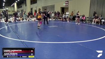 140 lbs Placement (4 Team) - Cassidy Harrington, TN AAU- Havok vs Alexis Pehrson, Ain`t My First Rodeo