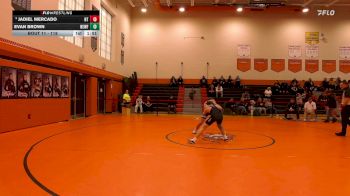 118 lbs Quarterfinal - Jadiel Mercado, North Tonawanda vs Evan Brown, Newfane