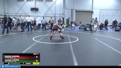 110 lbs Placement (4 Team) - Mason Carter, Lake Catholic vs Mason Hammel, Xtreme Team