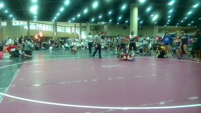 48 lbs Semis (4 Team) - Adelaide Wilbur, Untouchable Lady Reapers vs Kinzley Mckelvey, Trojan WA