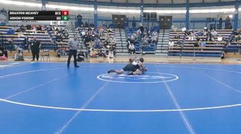 165 lbs Semifinal - Braxton McAvey, Fort Hays Tech Northwest College vs Ashon Foster, Northeast Oklahoma