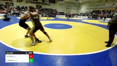 141 lbs Consi Of 32 #2 - Austin Ellis, Davis (UT) vs Teague Brown, Syracuse (UT)