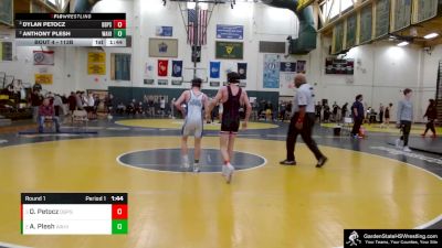 113B Round 1 - Anthony Plesh, Warren Hills vs Dylan Petocz, Don Bosco Prep School