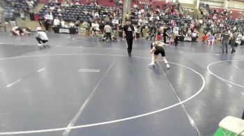 102 lbs Cons. Round 2 - Rhaef Johnson, Payson Pride vs Sutton Call, Cougar Wrestling Club