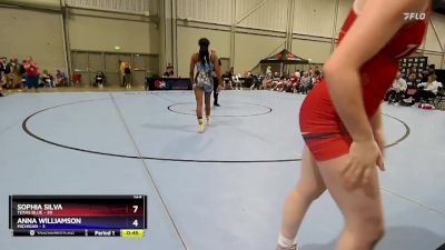 130 lbs Round 3 (6 Team) - Anna Vogt, Texas Blue vs Tyler Swanigan, Michigan