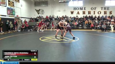 170 lbs Round 3 - Jarin Peyton, North Linn vs Maverick Dietz-McDonald, Nashua-Plainfield