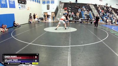 165 lbs Round 1 - Owen Banks, Reverence Wrestling Club vs William Tripp, Palmetto State Wrestling