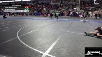 46 lbs Quarterfinal - Elijah Dugan, Kansas YG vs Sawyer Jackson, Lawrence Elite