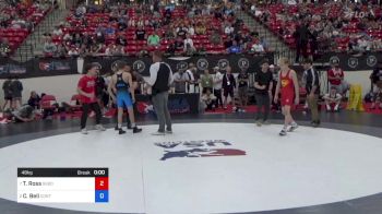 48 kg Quarters - Turner Ross, Sebolt Wrestling Academy vs Case Bell, Contenders Wrestling Academy