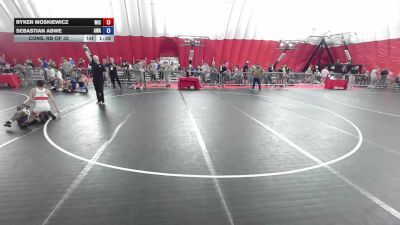 113 lbs Cons. Rd Of 32 - Ryker Moskiewicz, Weigh In Club vs Sebastian Abwe, Alpha Wrestling Academy