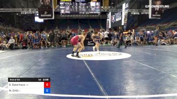 170 lbs Rnd Of 64 - Gavin Osterhaus, Minnesota vs Matthew Ortiz, Illinois