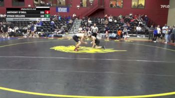 133 lbs Quarterfinal - Anthony O`dell, Southeastern vs Ethan Sellers, Life University