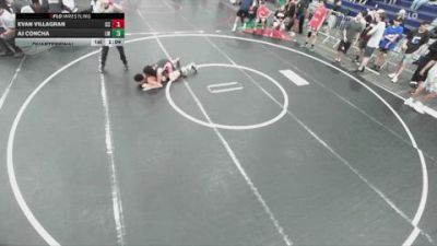 132 lbs Quarterfinal - Evan Villagran, Centennial Corona vs Aj Concha, Lancers WC