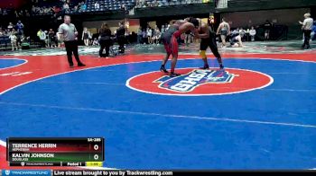 3A-285 lbs Quarterfinal - Kalvin Johnson, Douglass vs Terrence Herrin, Hephzibah