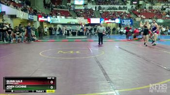 AA - 170 lbs Cons. Round 2 - Adien Cuchine, Butte vs Quinn Hale, Billings West