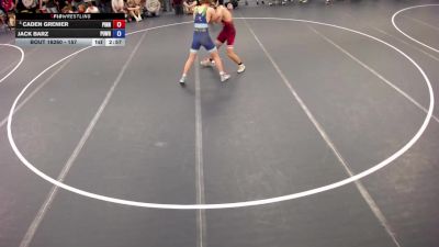 175 lbs Cons. Semis - Caden Grenier, Pinnacle vs Jack Barz, Pursuit Wrestling