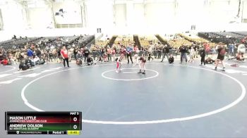 70 lbs Semifinal - Andrew Dolson, B2 Wrestling Academy vs Mason Little, Journeymen Wrestling Club