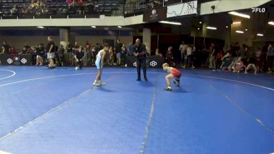67 lbs Cons. Quarters - Ulrich Dyches vs Ren Tse, Greater Heights Wrestling