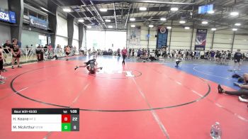 138 lbs Rr Rnd 1 - Hunter Keane, MF Dynasty vs Maddox McArthur, Storm Wrestling Center