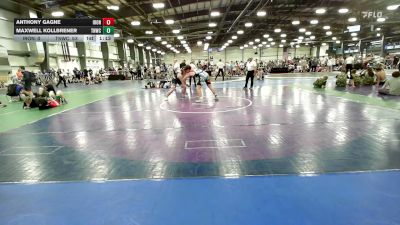 195 lbs Rr Rnd 1 - Anthony Gagne, Iron Faith Black - HSB vs Maxwell Kollbrener, TNWC Black - HSB