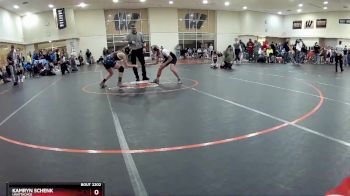 110 lbs Quarterfinal - Kamryn Schenk, Unattached vs Khloe Weber, Indiana