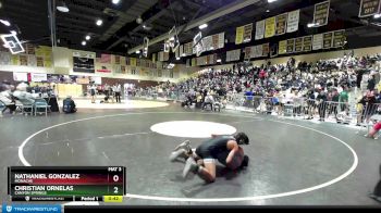 120 lbs Cons. Round 2 - Christian Ornelas, Canyon Springs vs Nathaniel Gonzalez, Monache