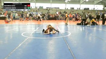 85 lbs Semifinal - Maximus Sako, Ohio United - MS vs Cameron Smith, Team Lil SHUTTs - MS