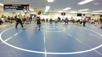 138 lbs Cons. Round 6 - Coleman Smith, Redwood vs Jimmy Alvarez Jr., Millikan