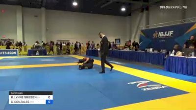 RITA LYNNE GRIBBEN vs CHRISTINA GONZALES 2021 American National IBJJF Jiu-Jitsu Championship