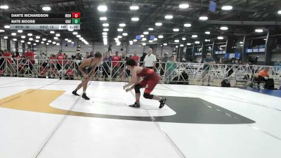 182 lbs Rr Rnd 1 - Dante Richardson, Iron Faith Gold - HSB vs Nate Moore, Grizzly Wrestling Club - HSB