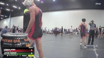 132 lbs Round 2 (6 Team) - Joshua Horn, MF Army vs Justin Thomas, Full Circle Wrestling