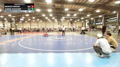 112 lbs Rr Rnd 1 - Brantley Brooks, Gold Standard Wrestling - MS vs Gabriel Schuchert, Silo - MS