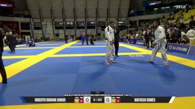 Matheus Gomes vs Roberto Rignani Junior 2026 Master International IBJJF Jiu-Jitsu North American Championship