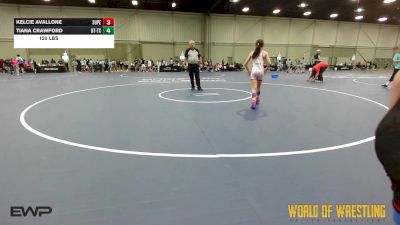 80 lbs Rr Rnd 3 - Breea Florez, Super Girls 7-12 vs Adria Brigge, Mojo 7-12