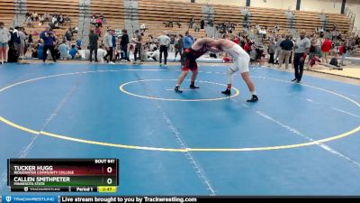 285 lbs Semifinal - Tucker Hugg, Ridgewater Community College vs Callen Smithpeter, Minnesota State