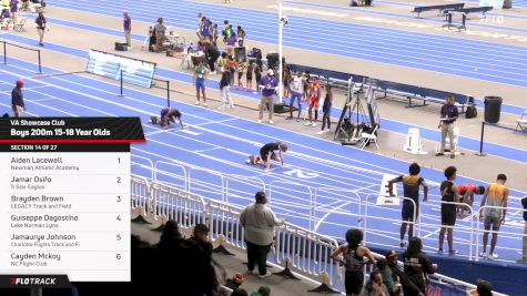 High School Boys' 200m, Finals 14