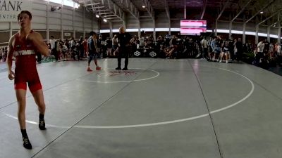 132 lbs Cons. Round 4 - Brody Allen, Wyoming vs Adrian Tapia, California