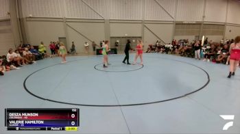 152 lbs Semis & 3rd Wb (16 Team) - Desza Munson, Colorado vs Valerie Hamilton, Illinois