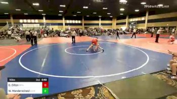 126 lbs Round Of 16 - Lucas Eviston, Thorobred WC vs Miles Kohler, Wasatch WC