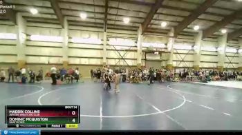 62 lbs Cons. Round 2 - Dominic Mcquiston, Unattached vs Maddix Collins, Aviator Wrestling Club