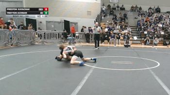 125 lbs Cons. Round 2 - Preston Xayachak, Southwest Minnesota State vs Treyton Ackman, Upper Iowa