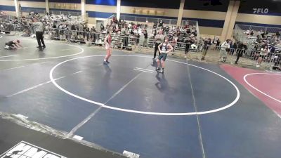 78 lbs Consi Of 8 #2 - Regan Kinneman, Thorobred WC vs Cassius Yarborough, LV Bears WC